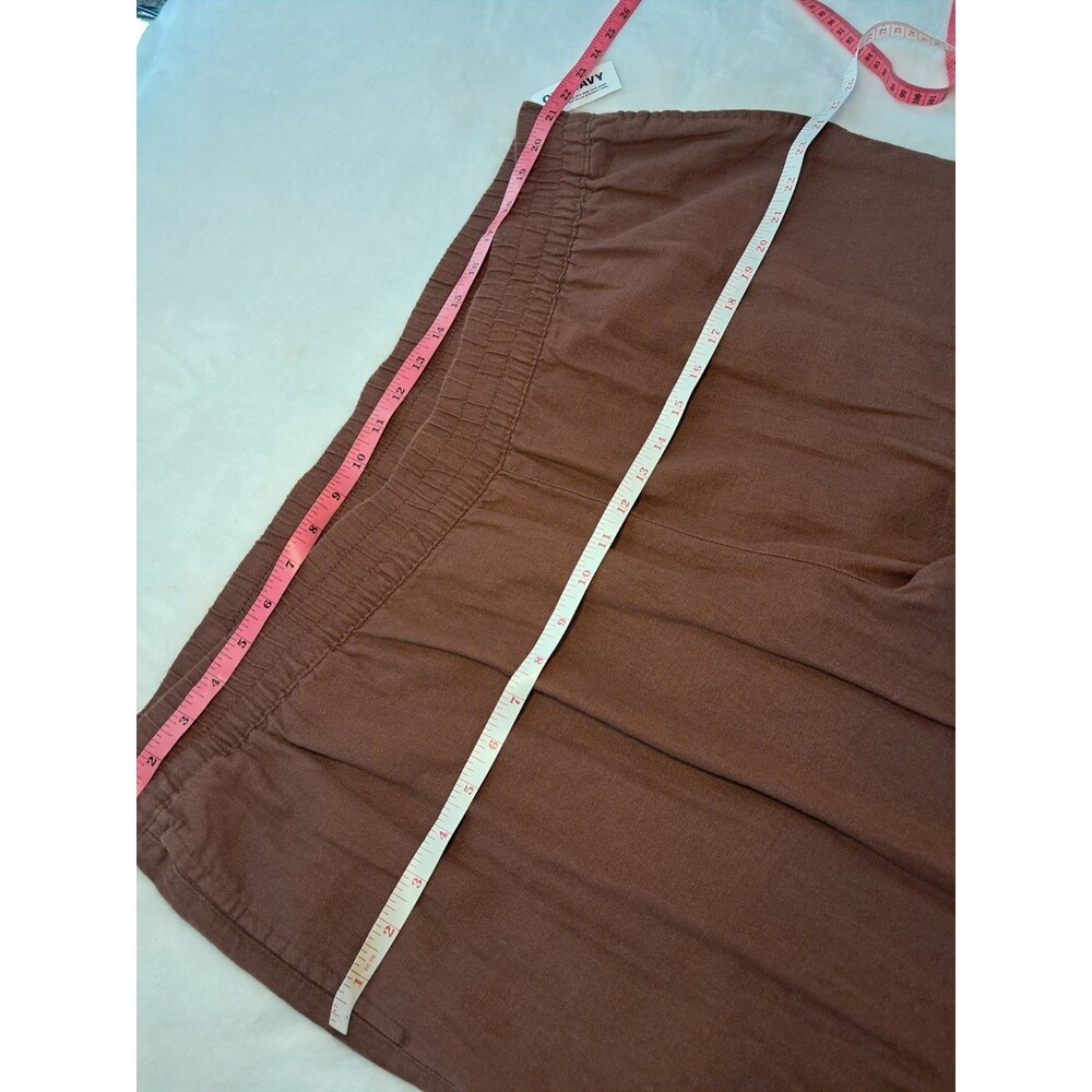 Old Navy Straight Leg Comfort Elastic-Waistband Linen Bldnd Pants Size XXL NWT - Picture 5 of 10